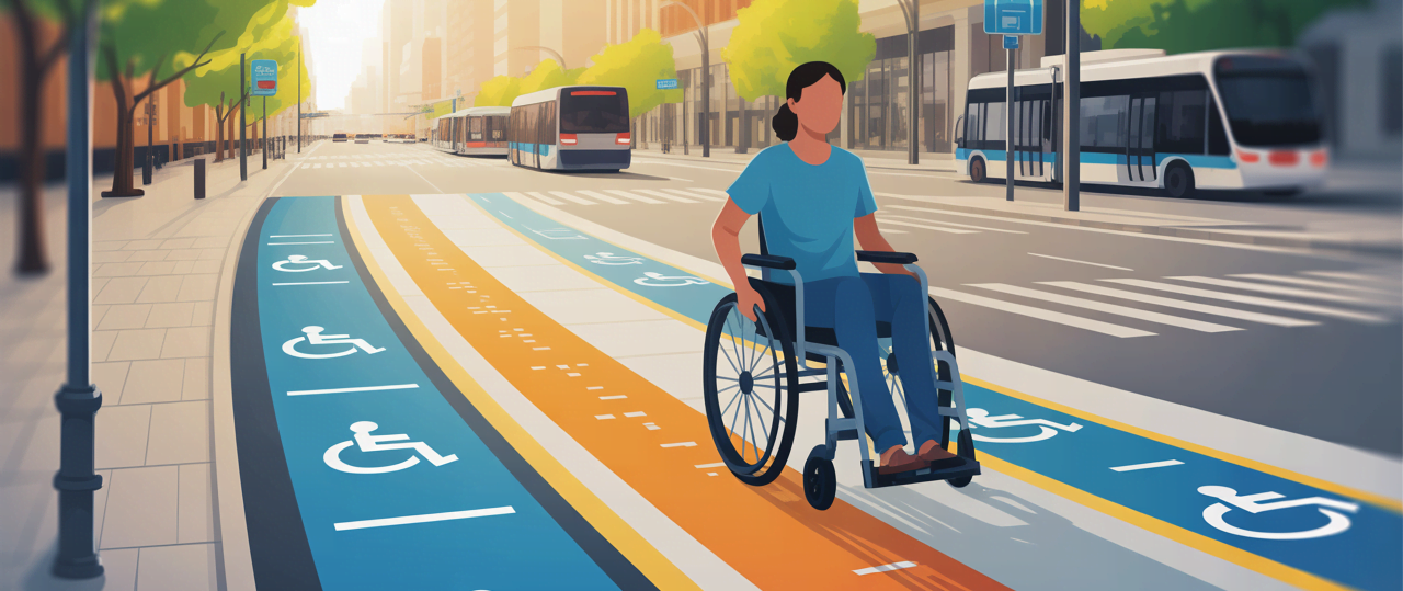 Illustration cartographique accessibilité PMR sur le territoire